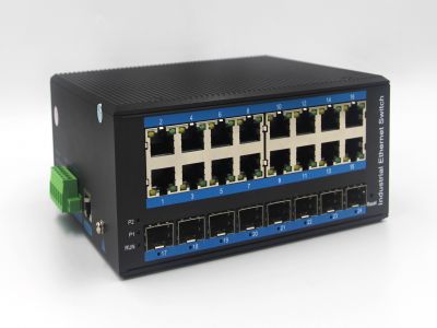 管理型千兆 8光16電工業(yè)級交換機