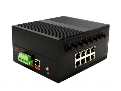 工業(yè)級(jí)（NT品牌）管理型千兆8光8電工業(yè)級(jí)交換機(jī)